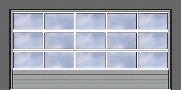 Hliníkový okenný profil s prepážkami